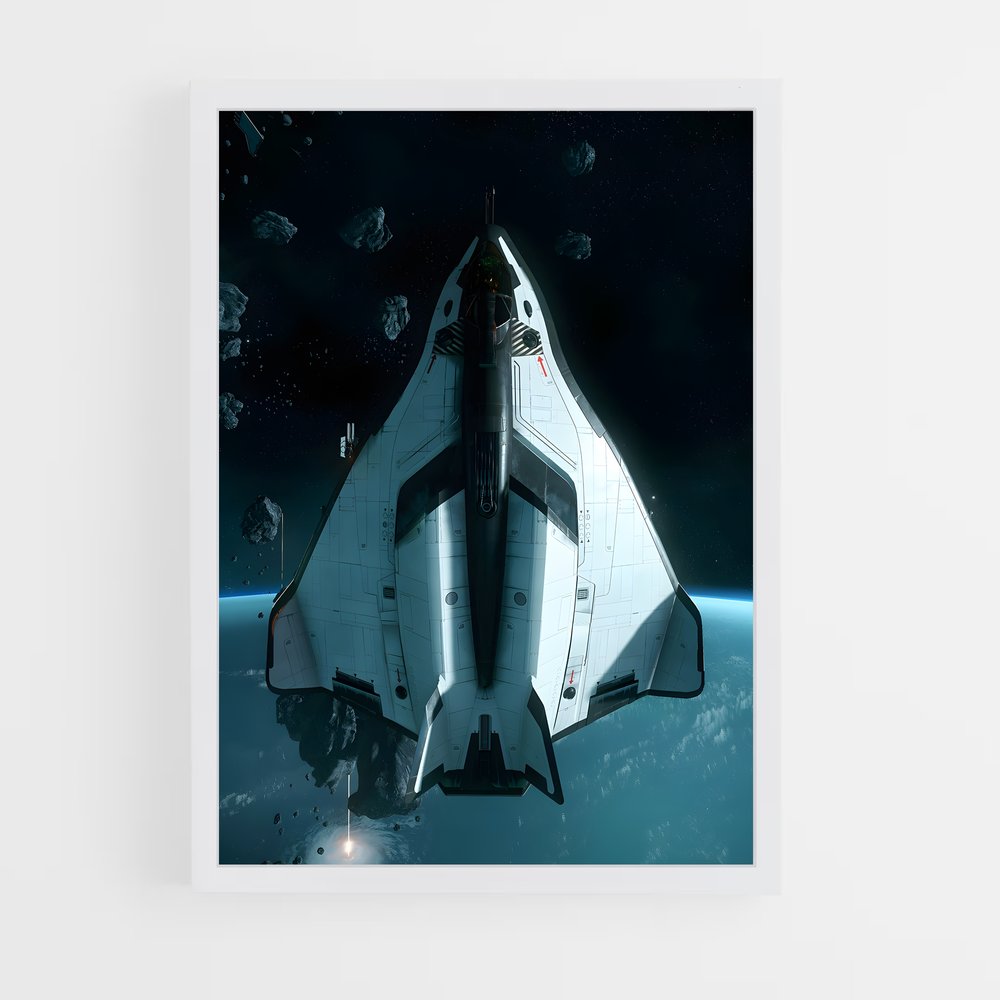Poster Star Citizen Entertainment Ligne épurée (vue 3)